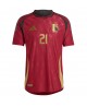 Günstige Belgien Timothy Castagne #21 Heimtrikot EM 2024 Kurzarm